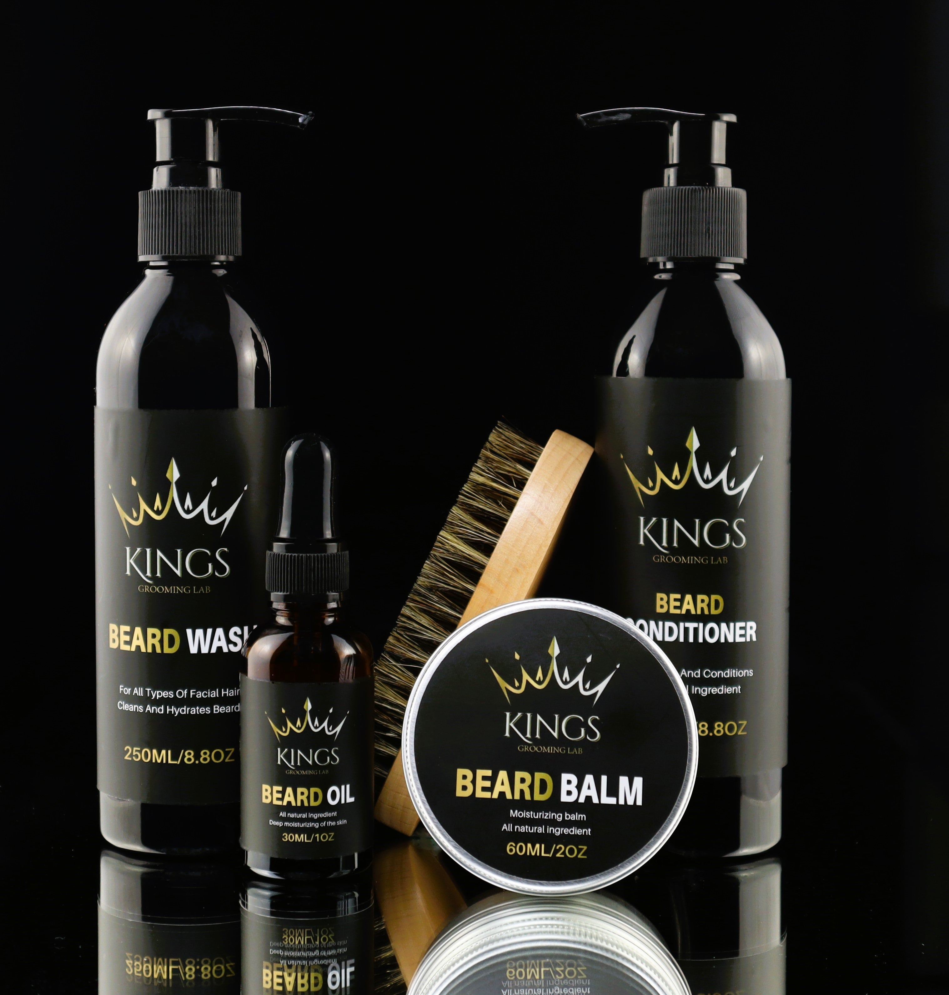 5 Piece Beard Grooming Box Set